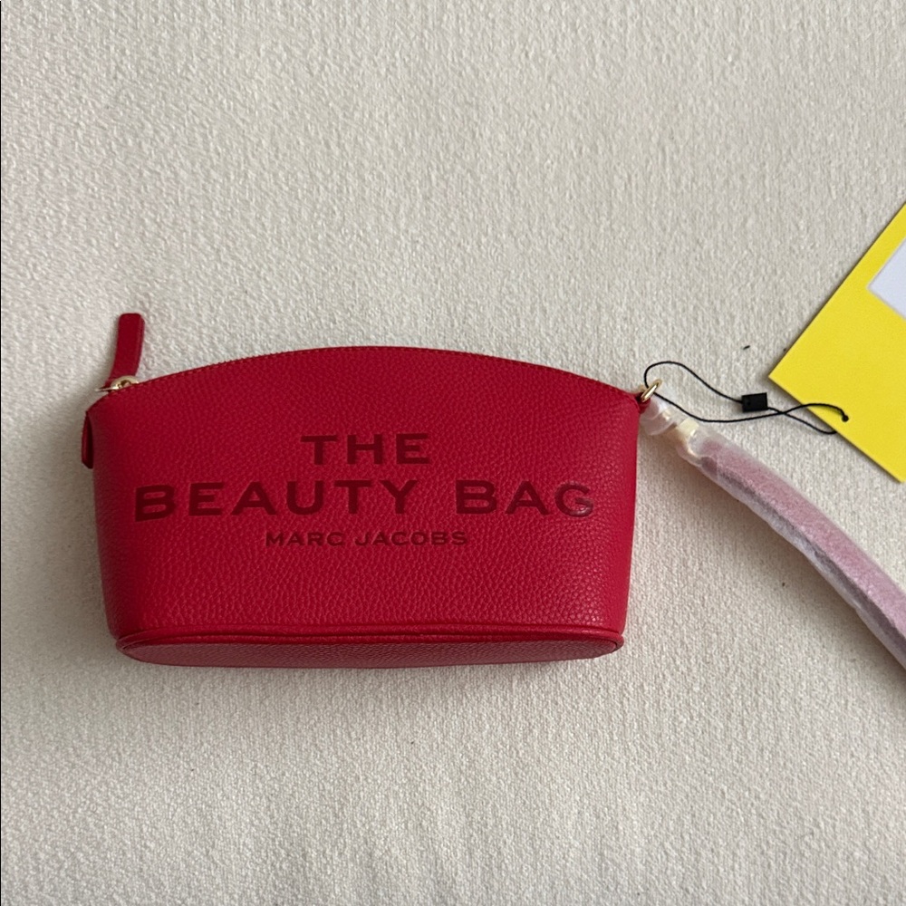 Marc Jacobs Bold Red Cosmetic Case